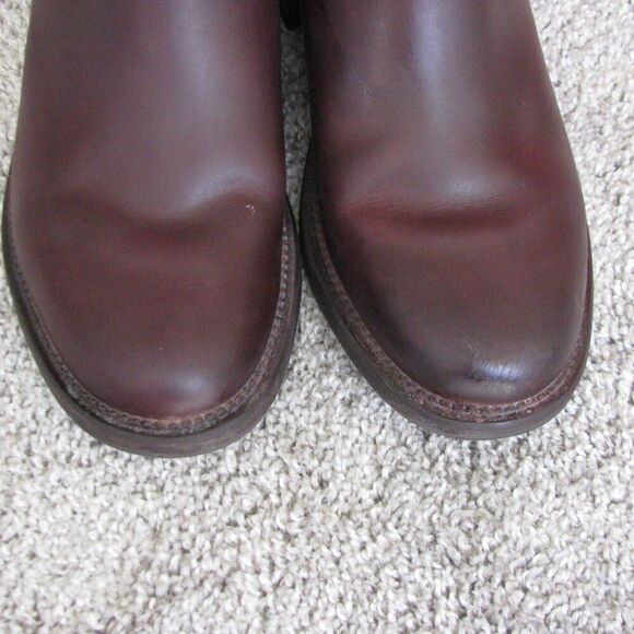 Clarks red ankle boots 8.5 - Picture 2 of 7